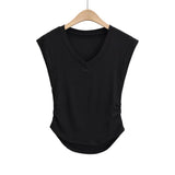 Women T-Shirt Top Women's Summer Slim Fit Slimming Casual T-shirt