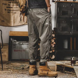 Men Sweatpants Loose Straight Fashion Brand Amekaji