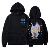 Skeleton Thermal Imaging Graphic Print Hoodie Men's