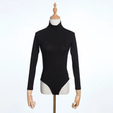 Women T-Shirt T-shirt Women's All-Match Long Sleeve Base Bodysuit