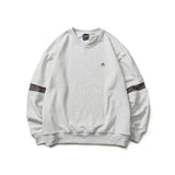 Unisex Sweatshirt Fall Sleeves Contrast Color Sweatshirt