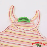 Women Sweater Short Sweater Women Casual Contrast Color Embroidered Long Sleeve