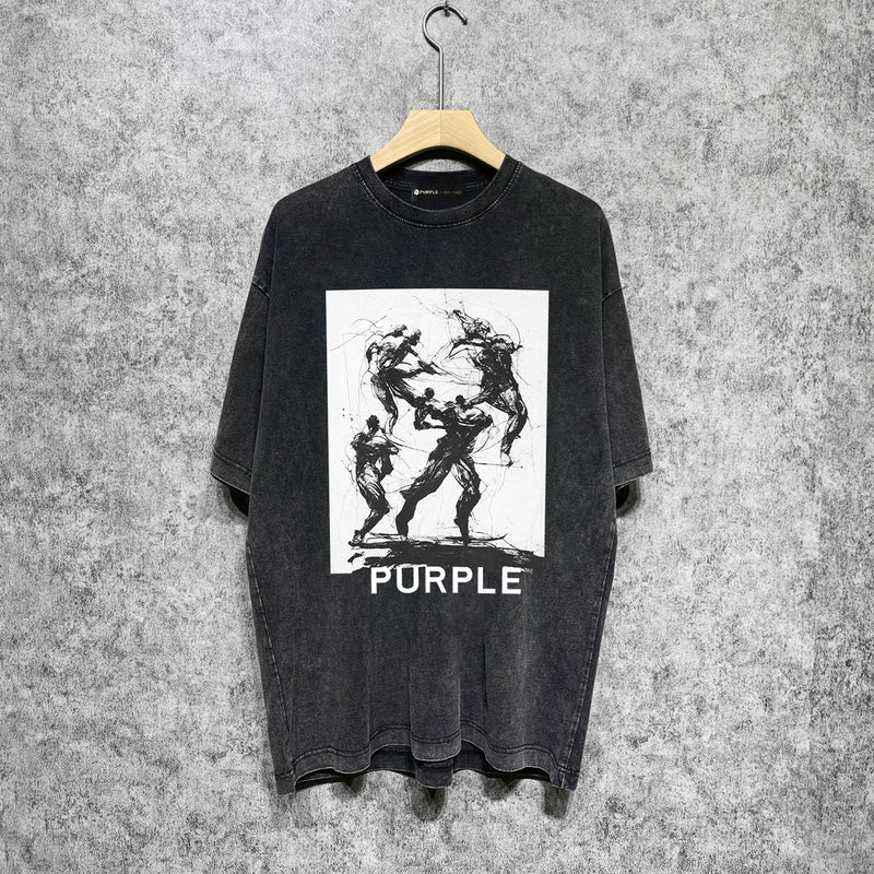 Purple Brand T Shirt Short Sleeve T-shirt Blouse
