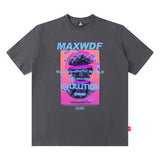 Men T Shirt High Street Fashion Brand Short Sleeve Men's Loose T-shirt Men