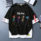 Sally Face T Shirts Supremeforce2022 Adventure Puzzle Solving Costume Sally Face