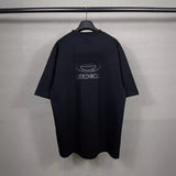 Men T-shirts Classic LOGO Hot Diamond Short Sleeve T-Shirt Short Sleeve Loose Casual
