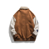 Unisex Sweater Winter Lamb Wool Cotton-Padded Jacket