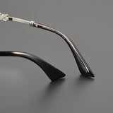 CHH Chrome Hearts Glasses Pure Titanium Eyebrow Frame Vintage Glasses Frame