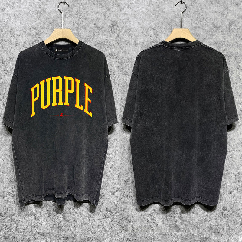 Purple Brand T Shirt Short Sleeve T-shirt Blouse