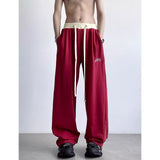 Men Sweatpants Men's Spring and Autumn Sports Loose Casual Trousers