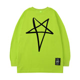 Men Long Sleeve Shirt Hiphop Sweater Men's Hip Hop Long Sleeve T-shirt