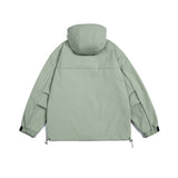 Unisex Jacket Women's Autumn Two-Tone Letter Embroidered Jacket