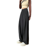 Palazzo Pants Wide-Leg Pants for Women Loose Drooping Mopping Casual Pants for Women Winter