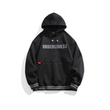 Unisex Hoodie Winter Retro University Style Loose Men and Women Couple Style