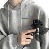 Men Hoodie Sweater Men's High Street Fashion Brand Ins Hooded Spring and Autumn Loose All-Matching