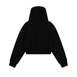 Women Hoodie Print Hooded Cardigan Sweater Girls Casual Autumn