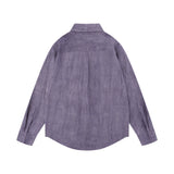 Men Long Sleeved T Shirt Distressed Shirt Men's Spring and Autumn Comfortable Breathable Loose Long Sleeve Shirt Outer Wear