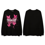 Men Long Sleeve Shirt Letter Embroidered Long Sleeve Bottoming T-shirt Men's and Women's Tops