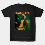 Summer fashion short sleeve cotton t-shirt Lauryn Hill