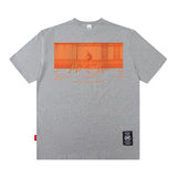 Men T Shirt Fashion Brand Printing Short-Sleeved T-shirt Men's Loose Casual
