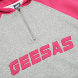 Men Hoodie Color Contrast Patchwork Raglan Sleeve Hooded Sweater Letter Embroidery Loose Pullover Leisure Hoodie