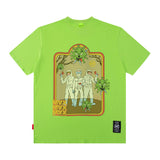 Men's T Shirt Printed Short-Sleeved T-shirt Men's Ins All-Match Loose