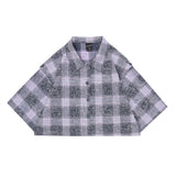 Women T-shirt Short Shirt Women's Short-Sleeved Shirt Summer Casual Button Cardigan