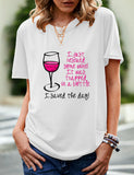 Women's Independence Day T Shirt Pattern Printed Short-Sleeved T-shirt