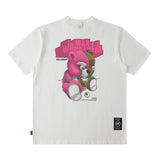 Men T Shirt Printed Couple Short Sleeve T-shirt Men and Women Hip Hop Loose Casual