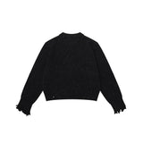 Women Sweater Girls' Autumn Leisure Short Sweater Coat
