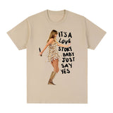 Taylor Concert Vintage T-shirt Summer Fashion Fans Gift