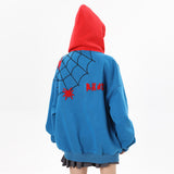 Women Hoodie Hooded Sweater Women's Loose Autumn Cardigan Jacket