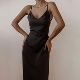 Women Desses Back Strap Dress Formal Dress