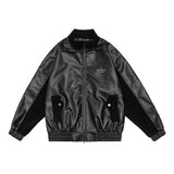 Unisex Jacket Autumn Vintage Corduroy Leather Women's Clothing