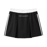 Women Skirt Tennis Skirt Pleated Skirt Yoga Pants Outer Wear
