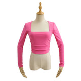 Women T-Shirt Long Sleeve T-shirt Female Autumn Slimming Bottoming Top