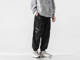Unisex Pants Fall Contrast Color Ankle Banded Slacks