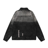 Men Denim Jacket Washed Do the Old Cowboy Coat Men's Jacket