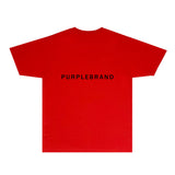 Purple Brand T Shirt Short Sleeve T-shirt Blouse
