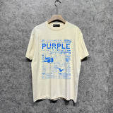 Purple Brand T Shirt Short Sleeve T-shirt Blouse