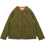 Men Cotton Padded Jacket Coat Retro Workwear Cotton Coat Jacket Men's Loose Collarless Jacket