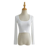 Women T-Shirt T-shirt Top Women's Spring Long Sleeve