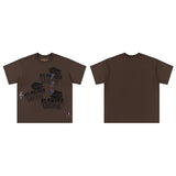 Travis Scott T-Shirt TRAVIS SCOTT Short Sleeve Summer KAWS Hip Hop T-Shirt