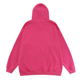 Men Hoodie Letter Graffiti Foaming Printed Hoodie