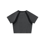 Women T-shirt Short Sleeve T-shirt Women's Sports Style Casual round Neck