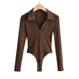 Women T-Shirt Long Sleeve One-Piece Female Autumn Slim-Fit Base T-shirt