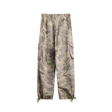 Unisex Pants Autumn Workwear Camouflage Slacks