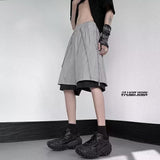 Men Sweatpants Shorts Men's Summer Design Sense Tactical Pants Loose