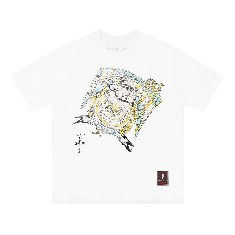 Travis Scott T-Shirt TRAVIS SCOTT Summer Cartoon Printed Short Sleeve T-Shirt