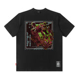 Men T Shirt Personalized Printed Short-Sleeved T-shirt Men and Women Ins Couple Loose Casual